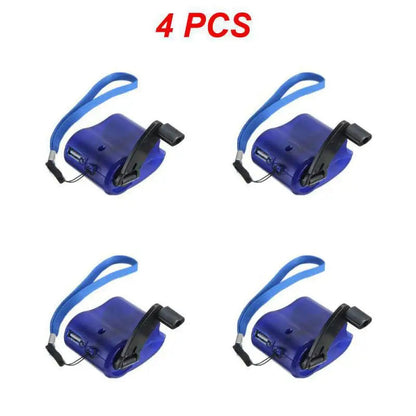 HandCrank Charge – Portable USB Emergency Charger for Outdoor Survival