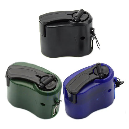 HandCrank Charge – Portable USB Emergency Charger for Outdoor Survival