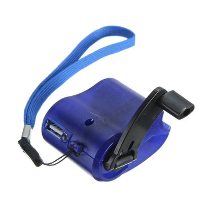 HandCrank Charge – Portable USB Emergency Charger for Outdoor Survival