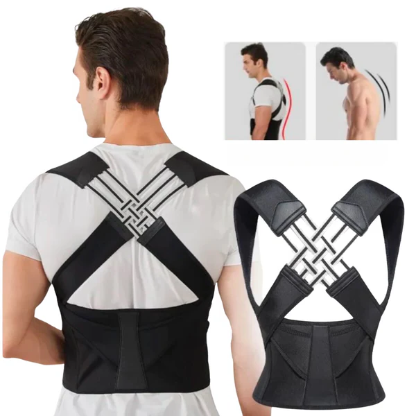 PostureFlex – Adjustable Posture Corrector for Back & Shoulders