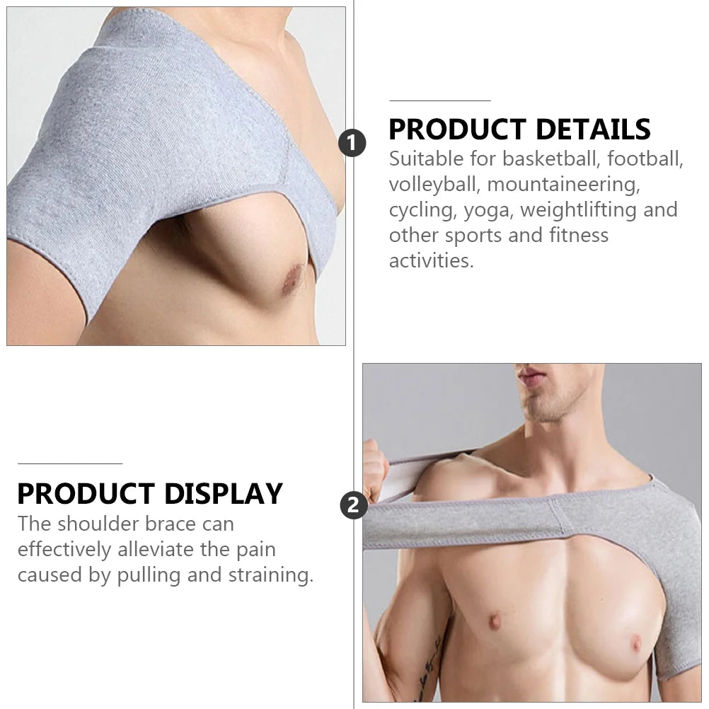PowerPad – Adjustable shoulder support with ergonomic fitness pads