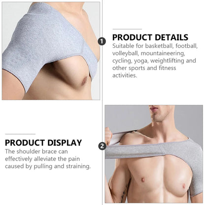 PowerPad – Adjustable shoulder support with ergonomic fitness pads
