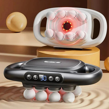 PowerRelief 8 – Fascia Massage Gun with 8 Heads, 3 Modes & 30 Intensity Levels