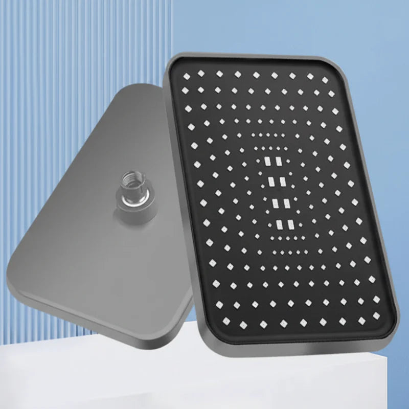 AQUELUX – 360° Säädettävä Sadesuihku Pää Tukkeutumista Estävillä Suuttimilla