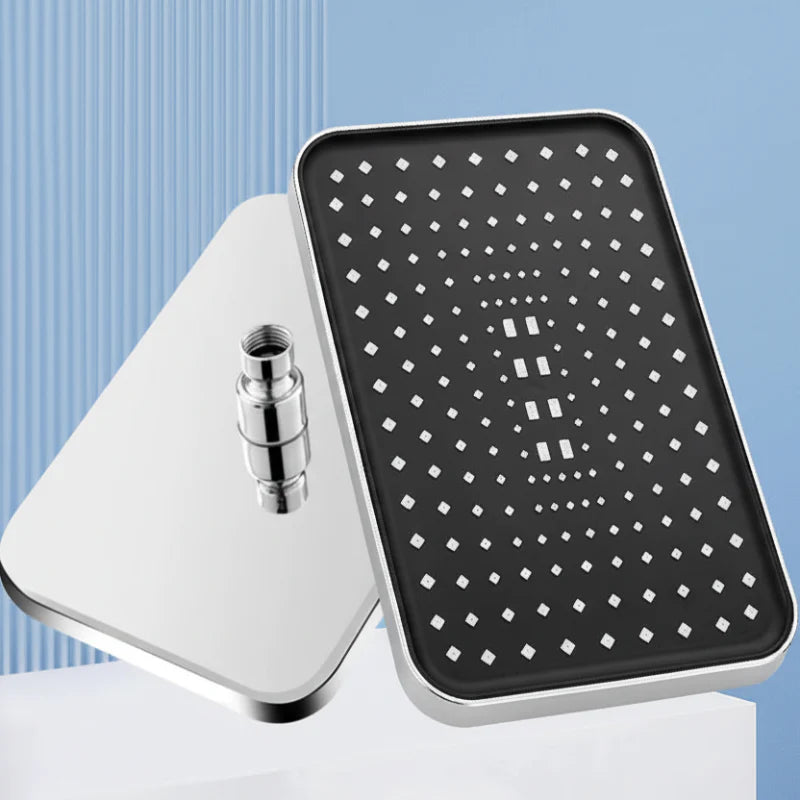 AQUELUX – 360° Säädettävä Sadesuihku Pää Tukkeutumista Estävillä Suuttimilla