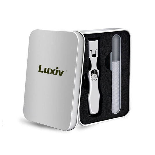 LUXIV CLIPPER – Premium Nail Clipper for Thick Nails with Ultra-Sharp Blades