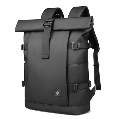 ROLLTRAIL Rolltop Backpack – Expandable 17" Laptop Bag, Waterproof, Anti-Theft, Outdoor & Travel-Ready