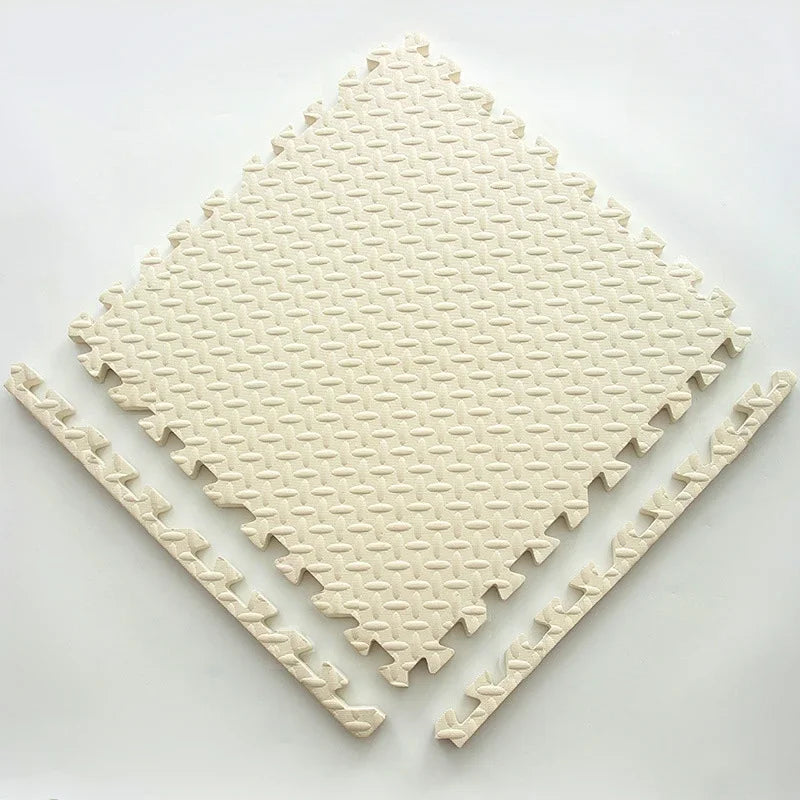 Cushioplay Baby Mat – Soft Play Mat with 12 Puzzle Pieces – Shock-Absorbing and Non-Toxic for Crawling and Playtime