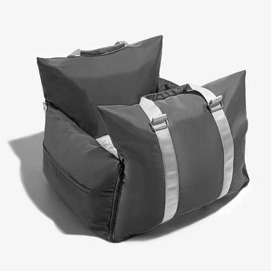 Travelpup - Cama de asiento para perros para viajes en coche seguros y cómodos