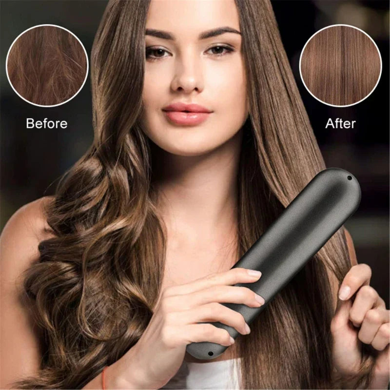  Tima Hairstyler - wireless styler brush for smooth hair, quickly heated up, portable-4