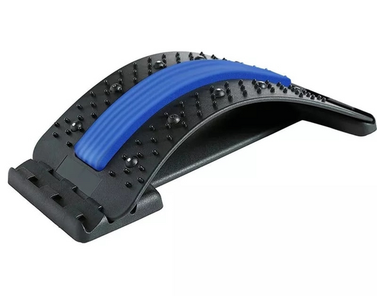  Ergonomic back massage device with magnetic therapy - Flexirelief stretching out of pain relief and improvement in posture-1