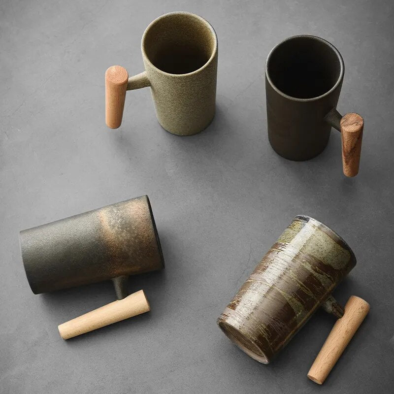  Lattecraft Nordic Earth Latte cups - handmade & functional for your coffee experience-4