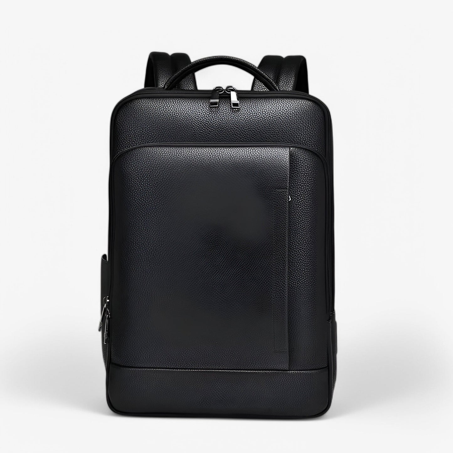 Elegant Leather Backpack with USB Port – Stylish and Functional for Work, Travel, and Daily Life