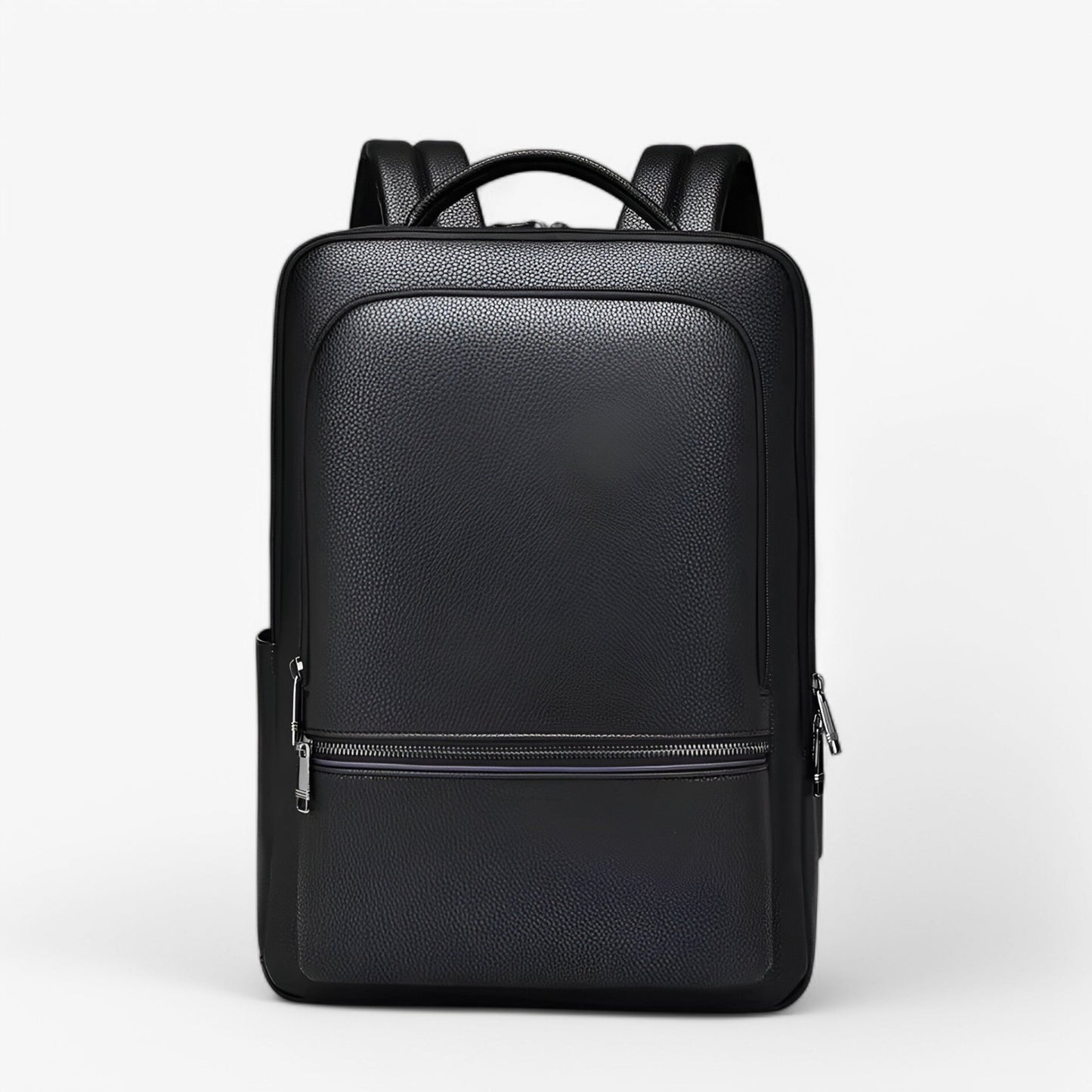 Elegant Leather Backpack with USB Port – Stylish and Functional for Work, Travel, and Daily Life