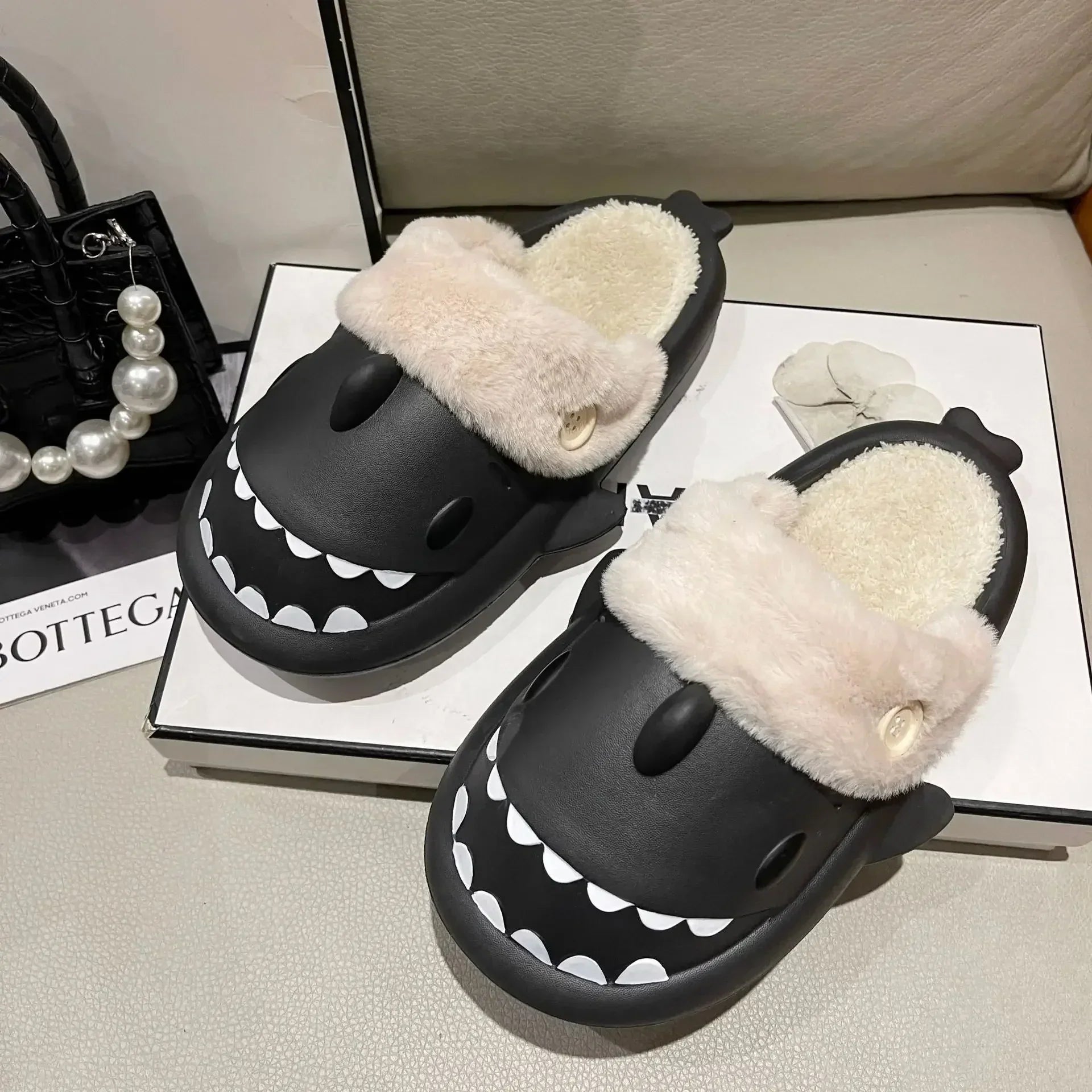  Played Hai slippers - comfortable cotton sandals for women and children-6