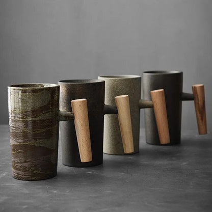  Lattecraft Nordic Earth Latte cups - handmade & functional for your coffee experience-2