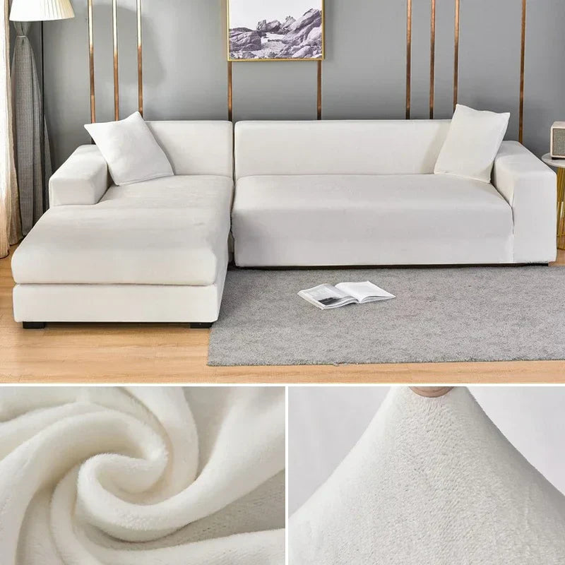 Samtlux Fluwelen Bankovertrek - Elegante Stretch Fit voor Luxueus Comfort en Bescherming