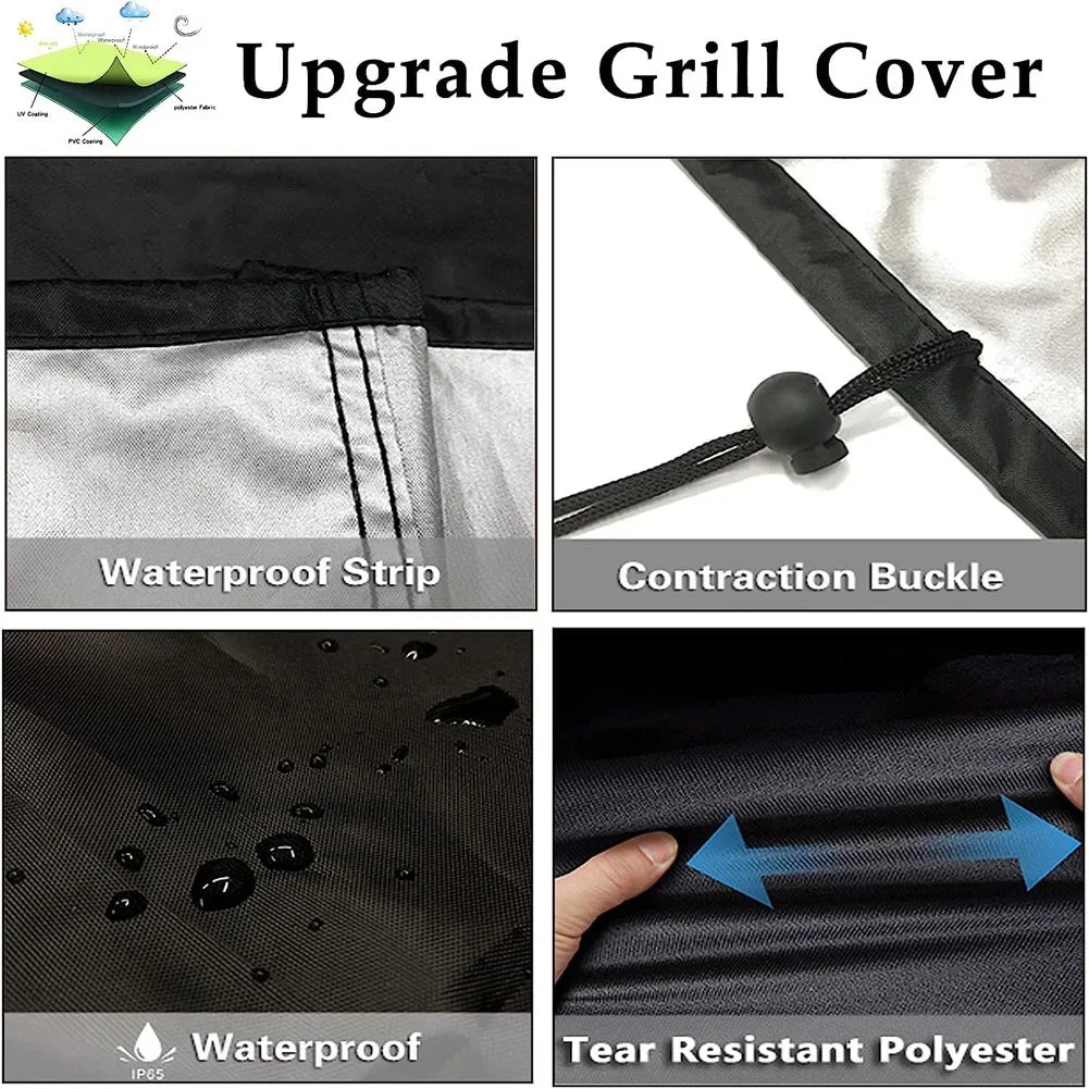 CHARMASTER - Premium Protective Cover for Barbecue Grills Outdoor Use