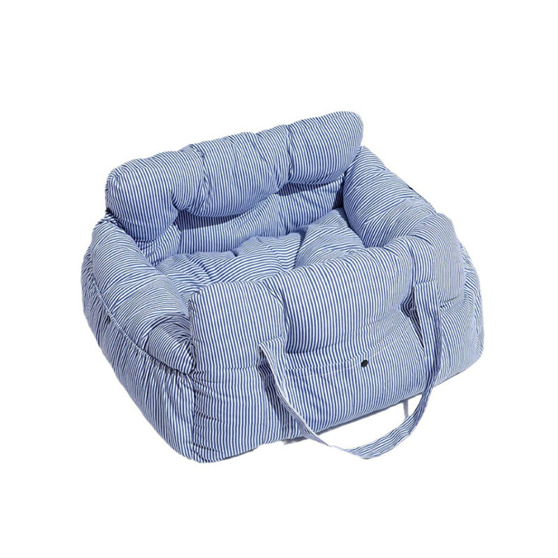 Travelpup - Cama de asiento para perros para viajes en coche seguros y cómodos