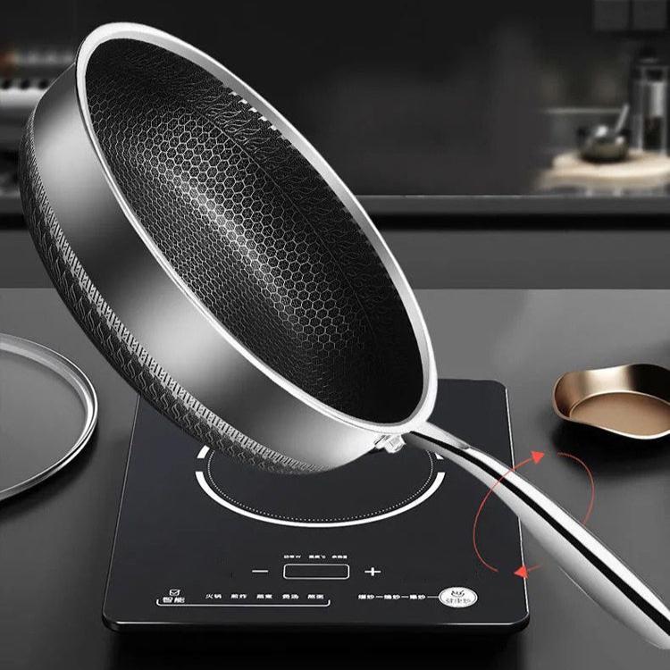  Steelcore stainless steel frying pan - energy -saving & durable for perfect cooking-5