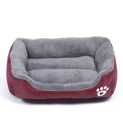 Harry Bed - Luxuriöses Hundebett aus Baumwolle für tiefen, stressfreien Schlaf