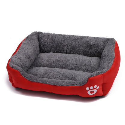 Harry Bed - Luxuriöses Hundebett aus Baumwolle für tiefen, stressfreien Schlaf