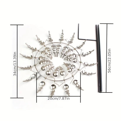 METASPIN – Durable Metal Wind Spinner for Stylish Outdoor Décor