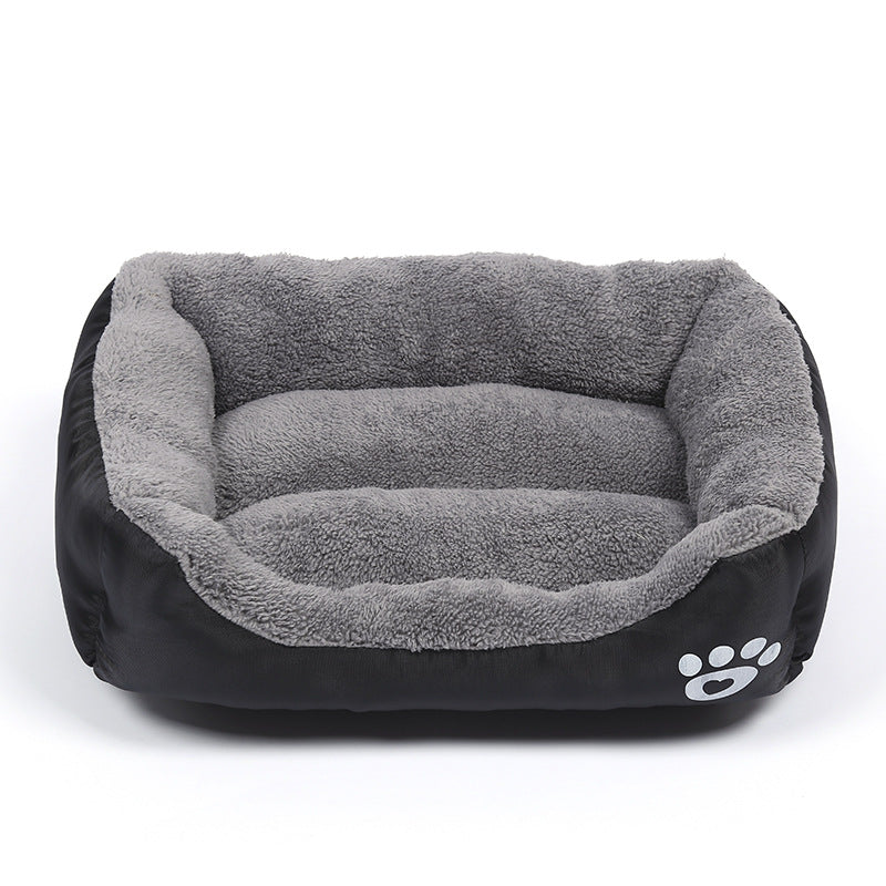 Harry Bed - Luxuriöses Hundebett aus Baumwolle für tiefen, stressfreien Schlaf