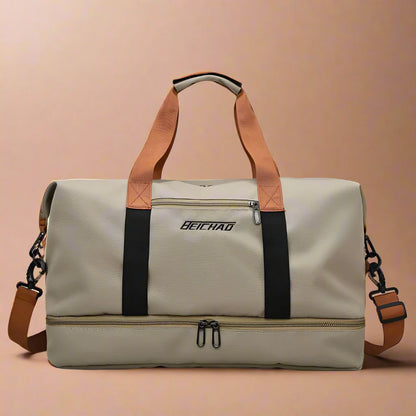 FlexFit Pro Duffel Bag - Wasserdichte Turn- und Reisetasche mit Schuhfach und Trocken-Nass-Trennung