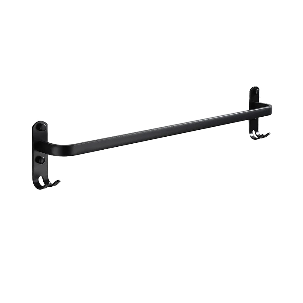 FlexRack – Mensola da bagno in alluminio da parete con 3 barre trasversali
