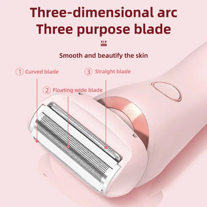  Glidase electric shaver men-precise shave with LED lighting, wireless-5