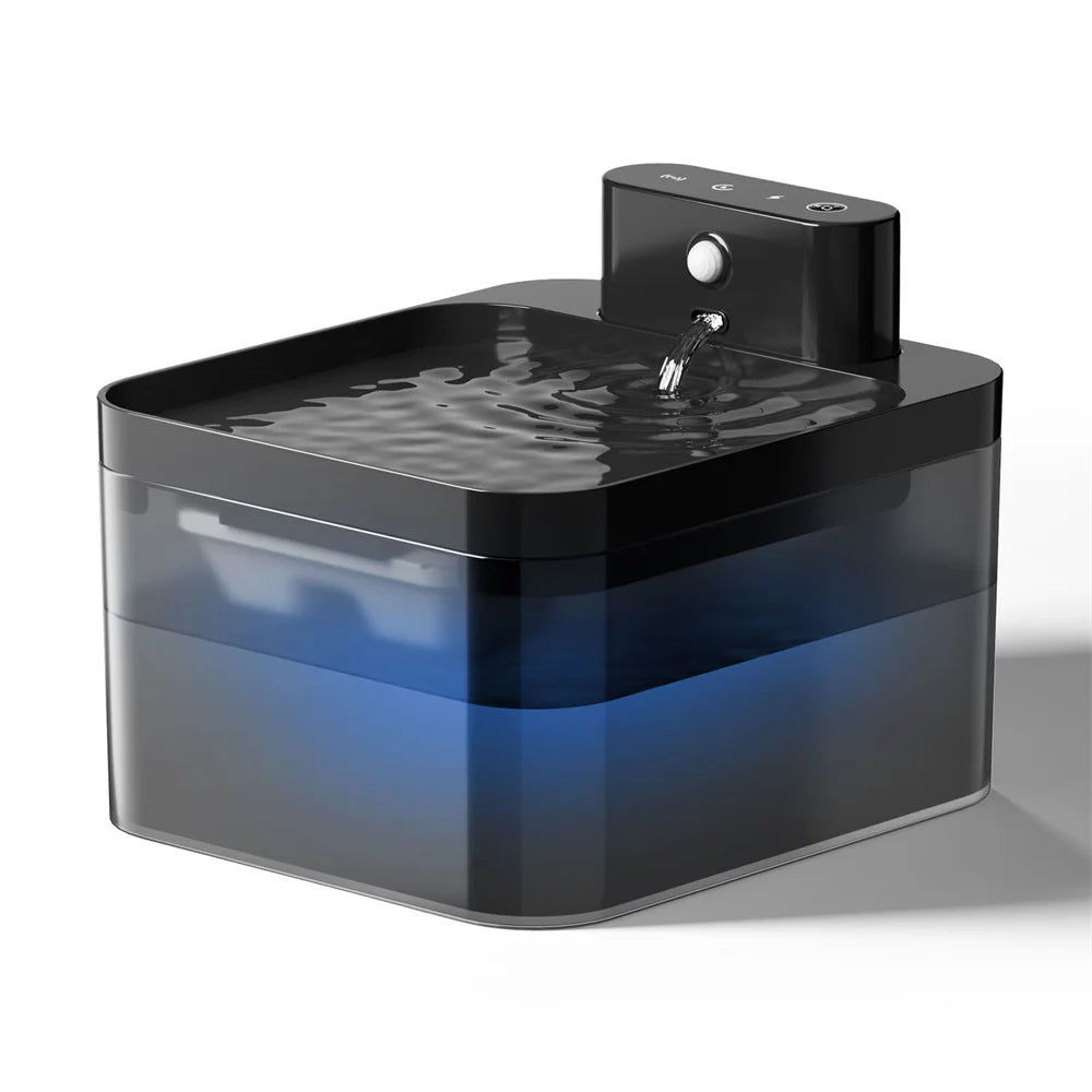  Pureeflow Fountain - intelligent cat fountain with movement sensor & filter system-1