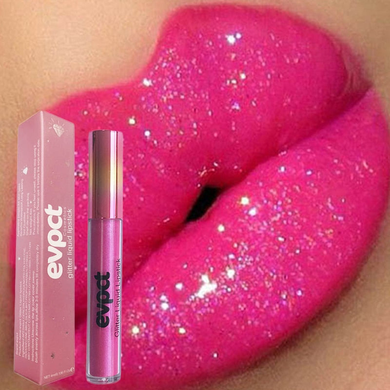  Diamond lip - waterproof lipstick with intensive shine and glitter-3