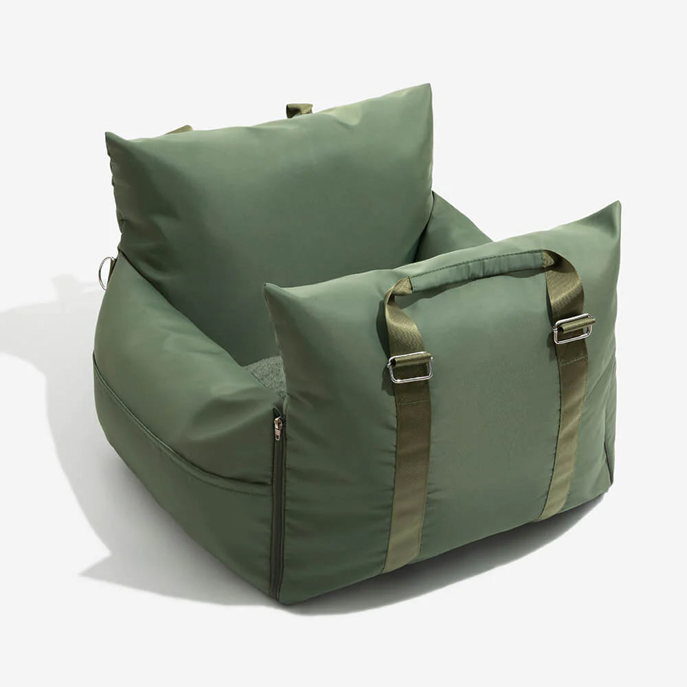 Travelpup - Cama de asiento para perros para viajes en coche seguros y cómodos