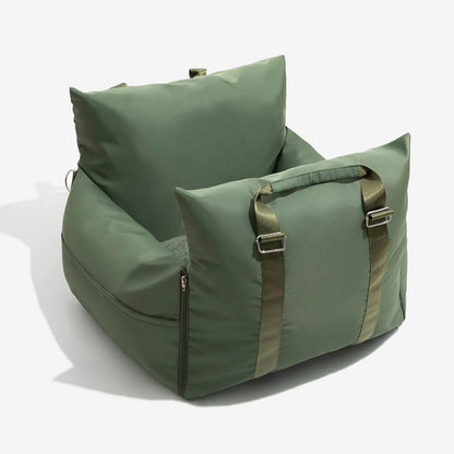 Travelpup - Cama de asiento para perros para viajes en coche seguros y cómodos