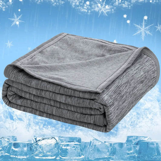 GLACILUX – Temperature-Regulating Cooling Blanket for Deep Sleep