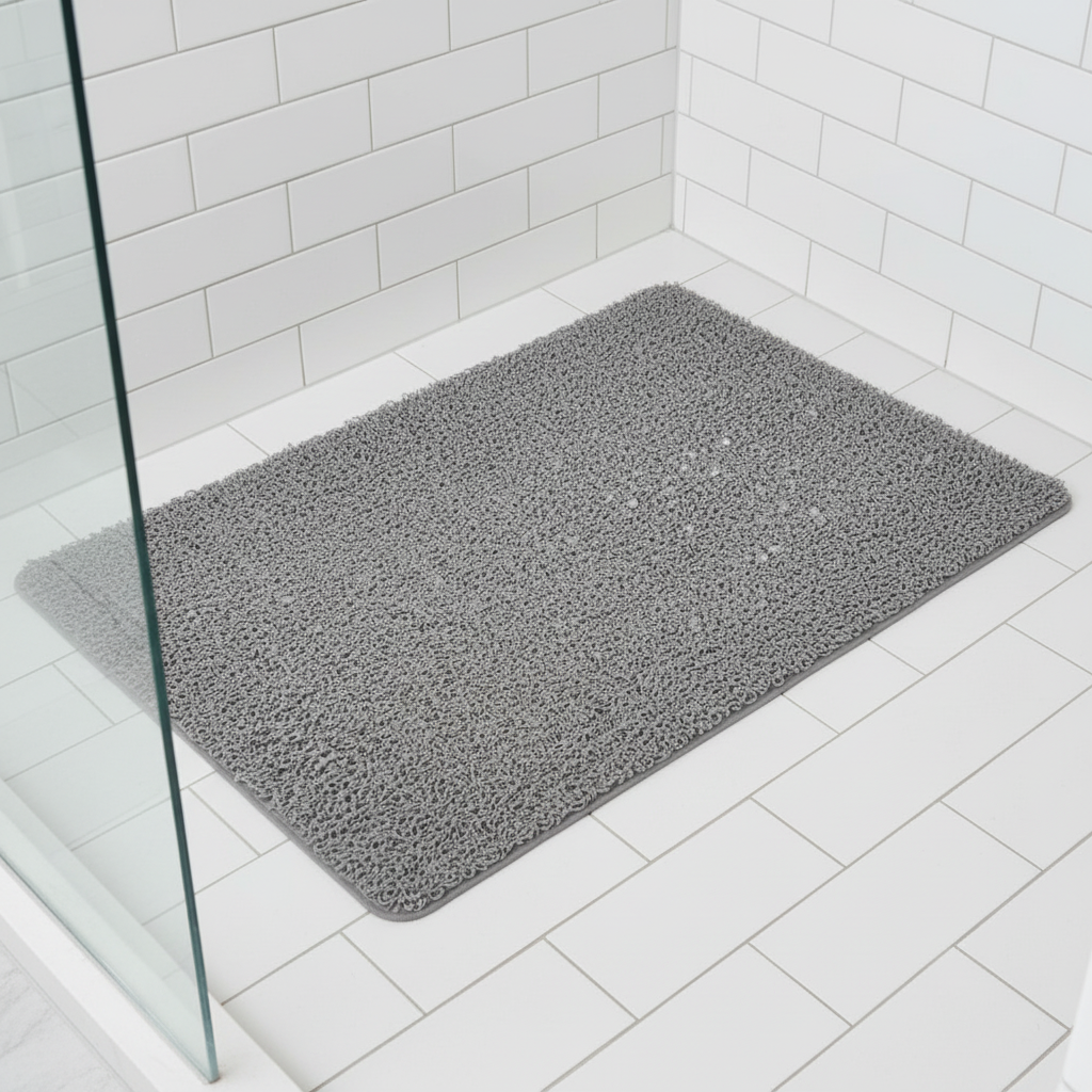 SAFEMAT – Non-Slip Shower Mat with Quick-Dry Hygienic Surface 0