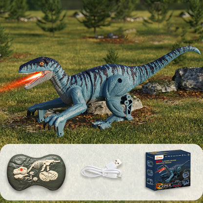 Roarbot RC Dino - Op afstand bestuurbare dinosaurus met licht, geluid en neveleffecten - Realistisch loop- en brulplezier