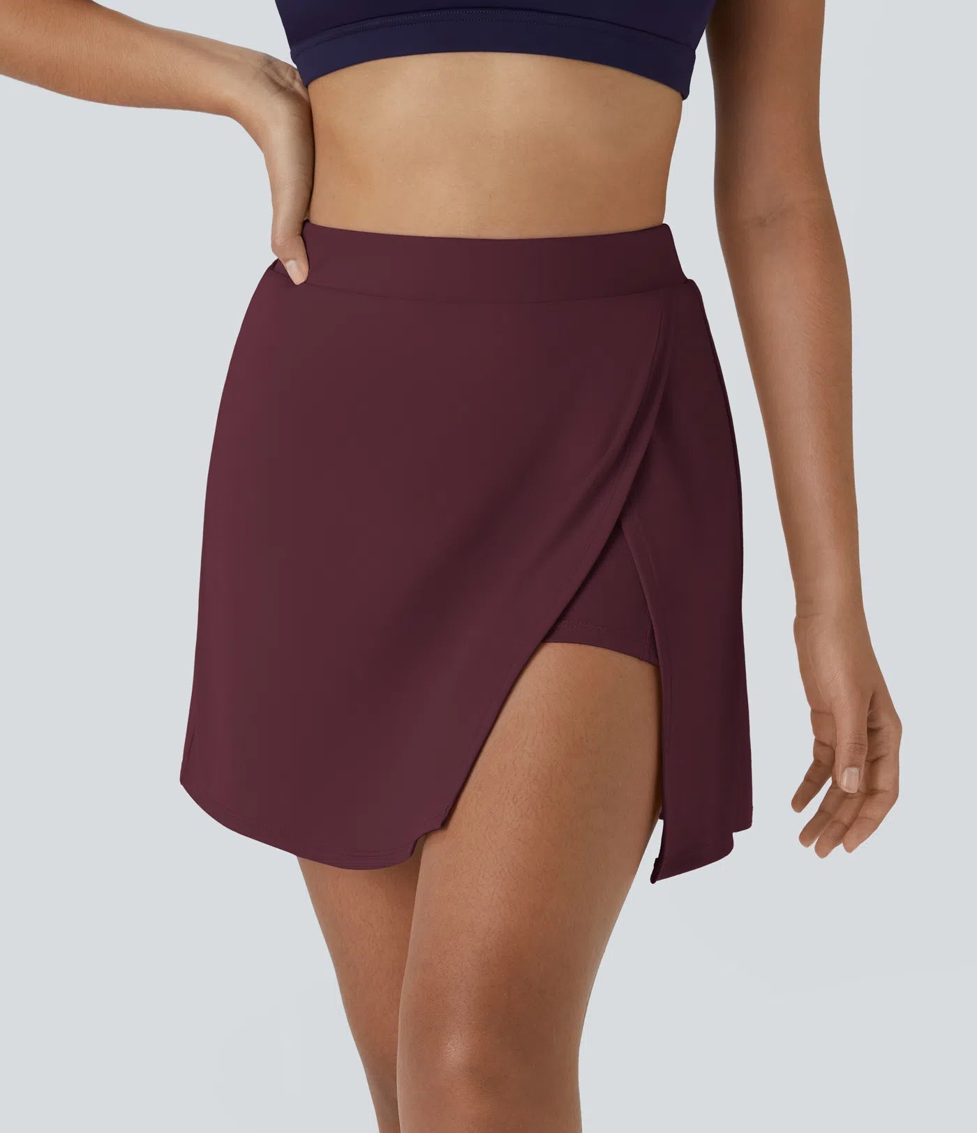 SoftlyZero Skirt – Ultra-Light Mini with Shorts, Flat Waistband & Hidden Pockets