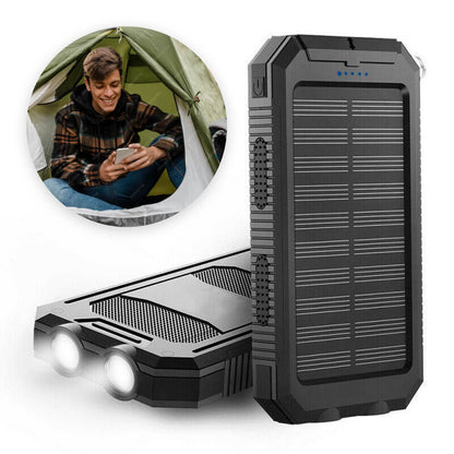 SUNVAULT MAX - Wasserdichtes Solarstrom-Ladegerät mit 500000mAh Kapazität