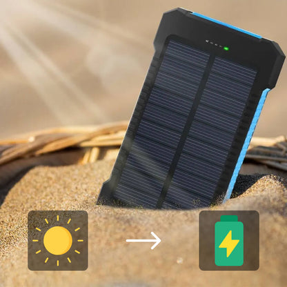 SUNVAULT MAX - Wasserdichtes Solarstrom-Ladegerät mit 500000mAh Kapazität