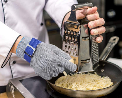 STEELSAFE PRO - Gants de sécurité en acier inoxydable avec résistance maximale à la coupure