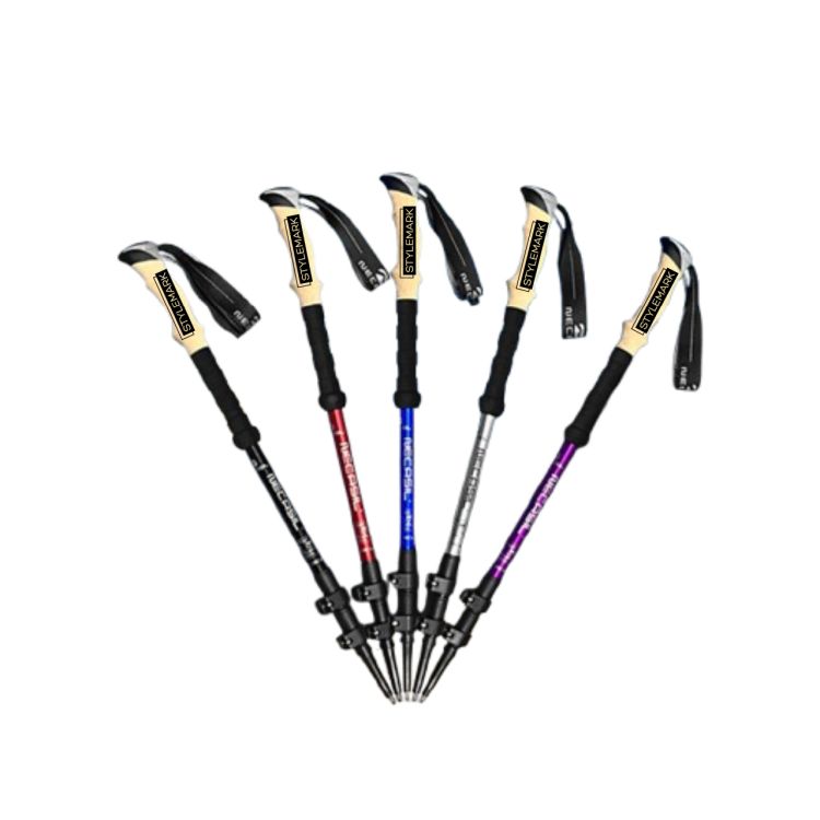 STYLEMARK TREKPOLES - Bastoncini da trekking leggeri per il sollievo e la stabilità delle articolazioni