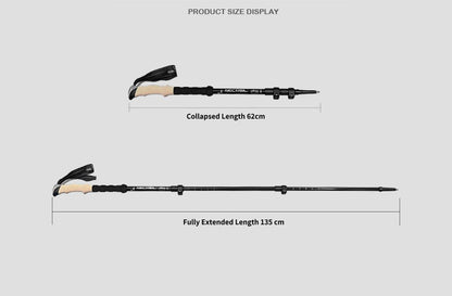 STYLEMARK TREKPOLES - Bastoncini da trekking leggeri per il sollievo e la stabilità delle articolazioni