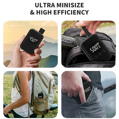 MiniPump 150 – Wireless bicycle pump with 150 PSI for MTB & outdoor