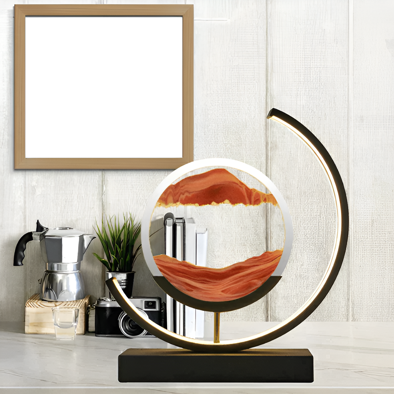 SAND GLOW – Relaxing Sand Lamp with App & Remote Control