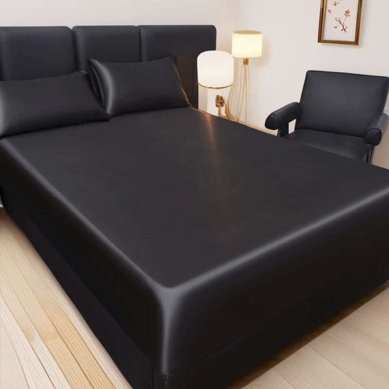 NESTRA – Jäähdyttävä satiininen joustava aluslakana hengittävään Twin Comfort -patjaan