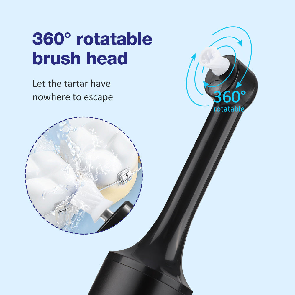 BrightDent Pro – 5v1 bezdrôtový zubný čistič pre žiarivý úsmev