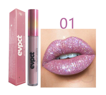  Diamond lip - waterproof lipstick with intensive shine and glitter-1