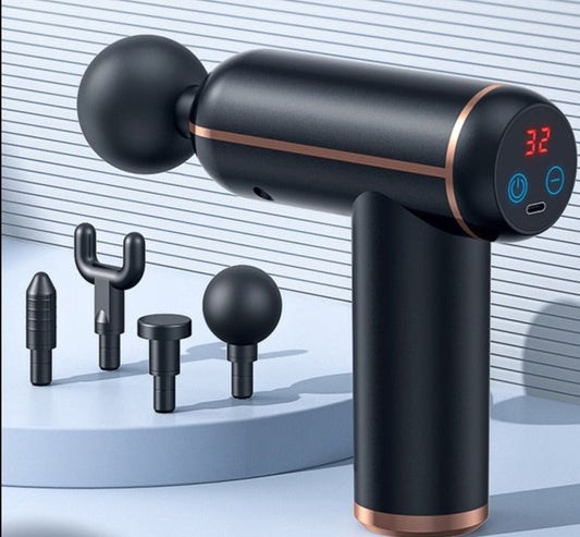  Massagegun Pro - best massage gun with 4 attachments and customizable intensity-1